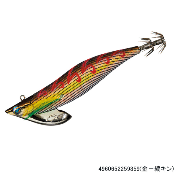 エメラルダスボート2 3.5号50g(金-縞キン)